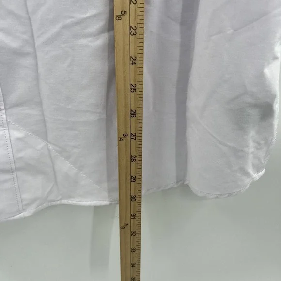 HUK Kona Fishing Hook Performance Shirt Men 2XL White SS Button Up NEW *FLAW - Picture 12 of 13